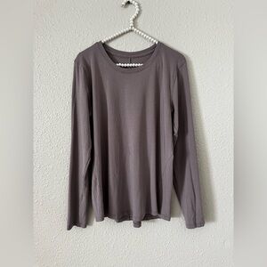 lululemon athletica Gray Long Sleeve Top